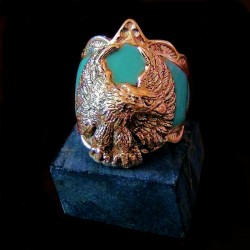 EAGLE STERLINGSILVER RING