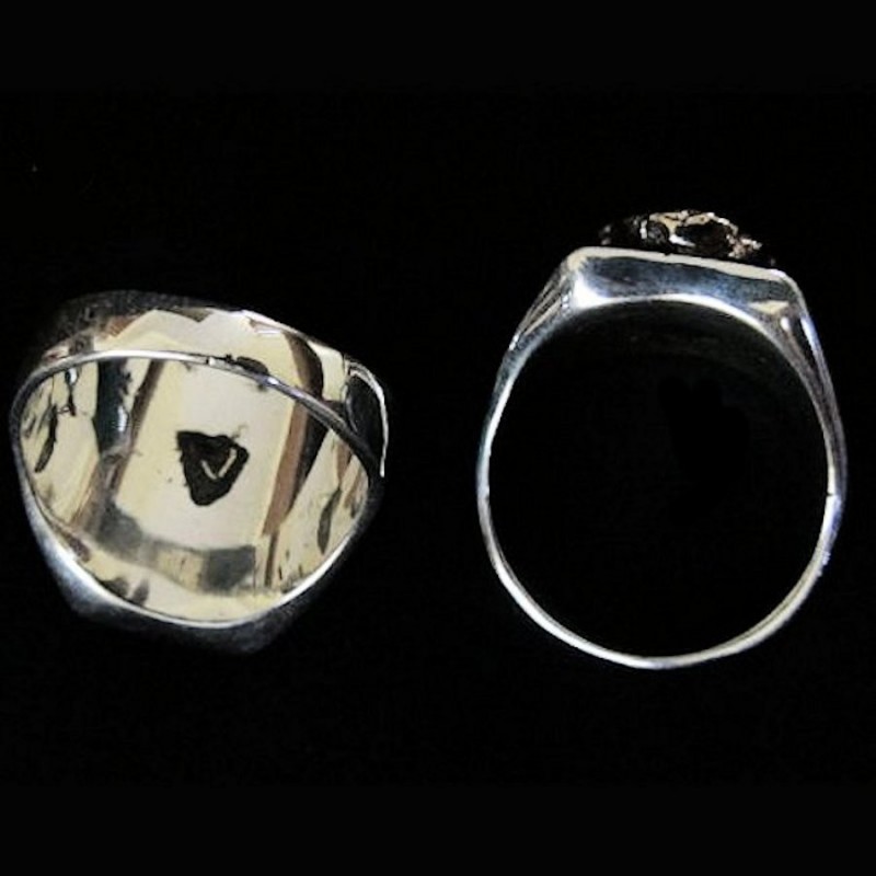 STERLING SILBER RING MIT ADLER