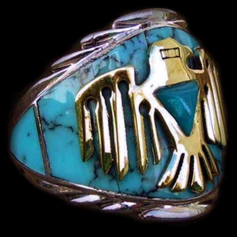 THUNDERBIRD STERLING SILVER RING