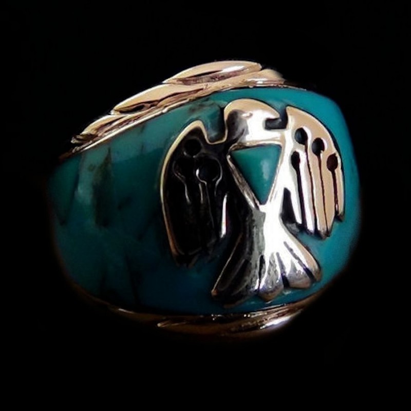 BAGUE TUNDERBIRD OISEAU TONERRE