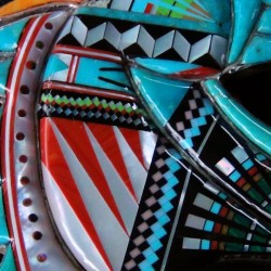 HORSE HEAD SILVER BELT BUCKLE