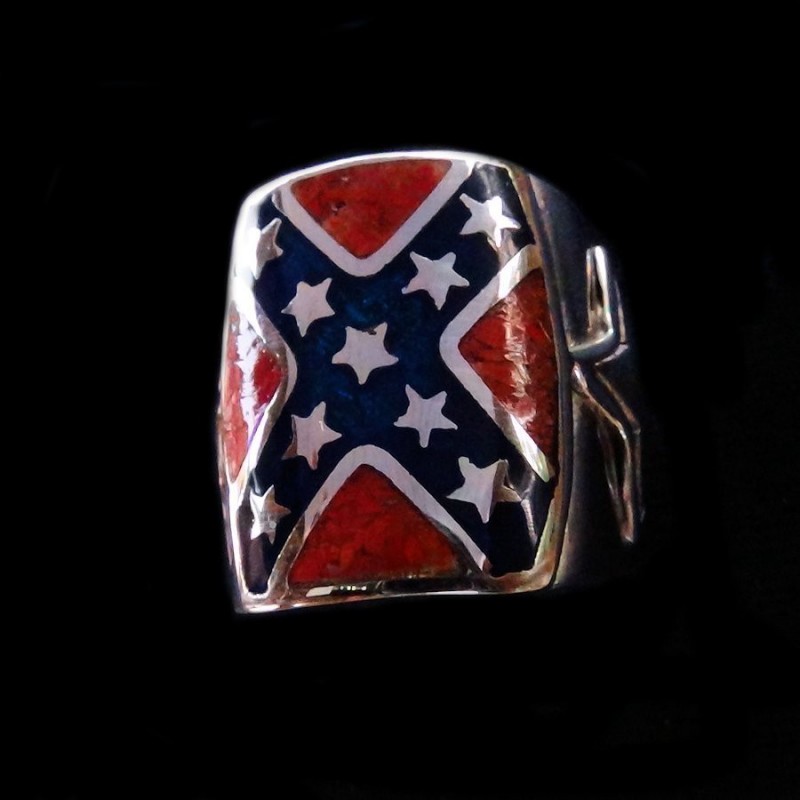 FLAGGE DER KONFÖDERIERTEN STAATEN VON AMERIKA RING