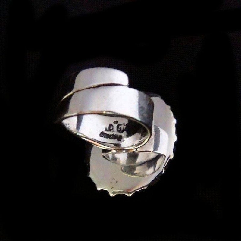 SUNFLOWER STERLING SILVER RING
