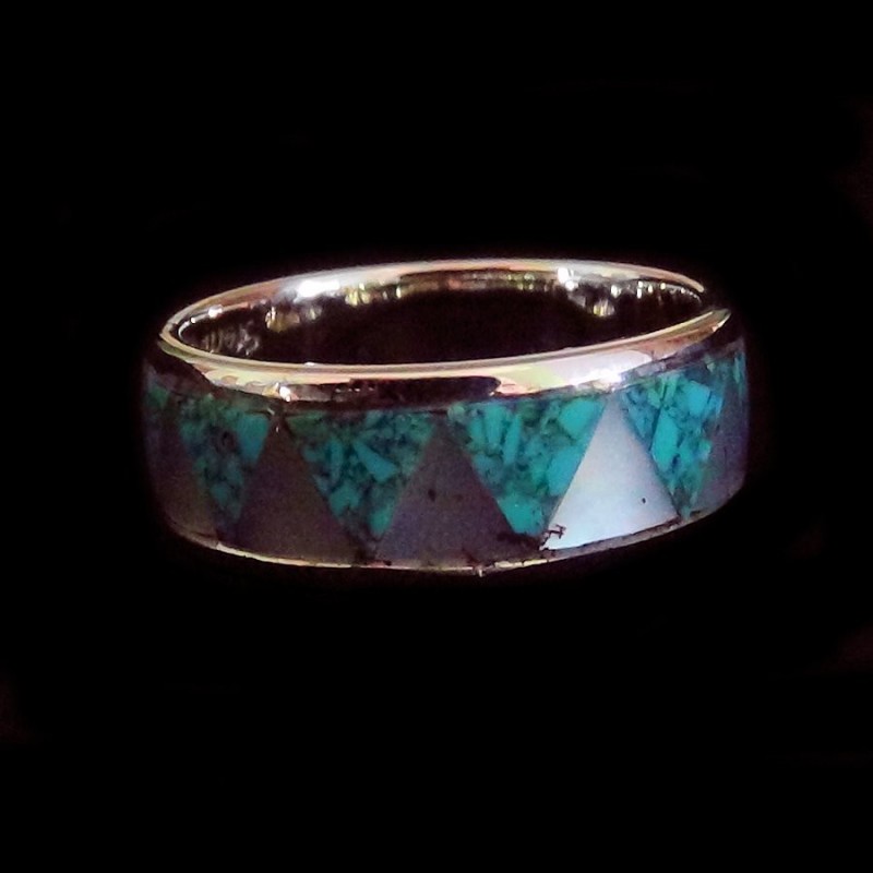 BAGUE ANNEAU ALLIANCE EN ARGENT 
