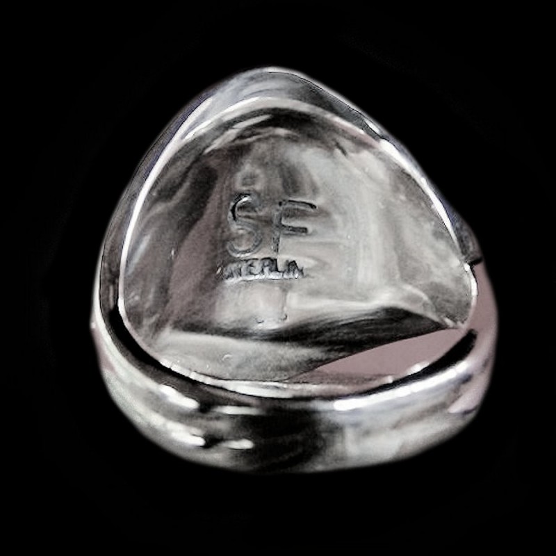 BAGUE ARGENT ZUNI KASHINA MULTICOLORE