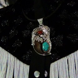 PENDENTIF GRIFFE D'OURS