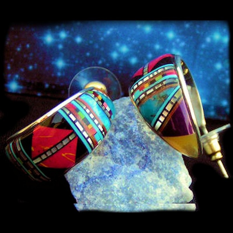 BOUCLES D'OREILLES CROISSANT