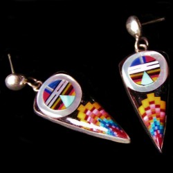 ARROWHEAD SILVER EARRINGS