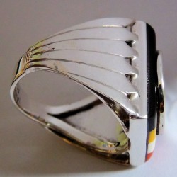 BAGUE SYMBOLE INDIAN MOVEMENT