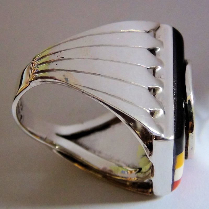 BAGUE SYMBOLE INDIAN MOVEMENT