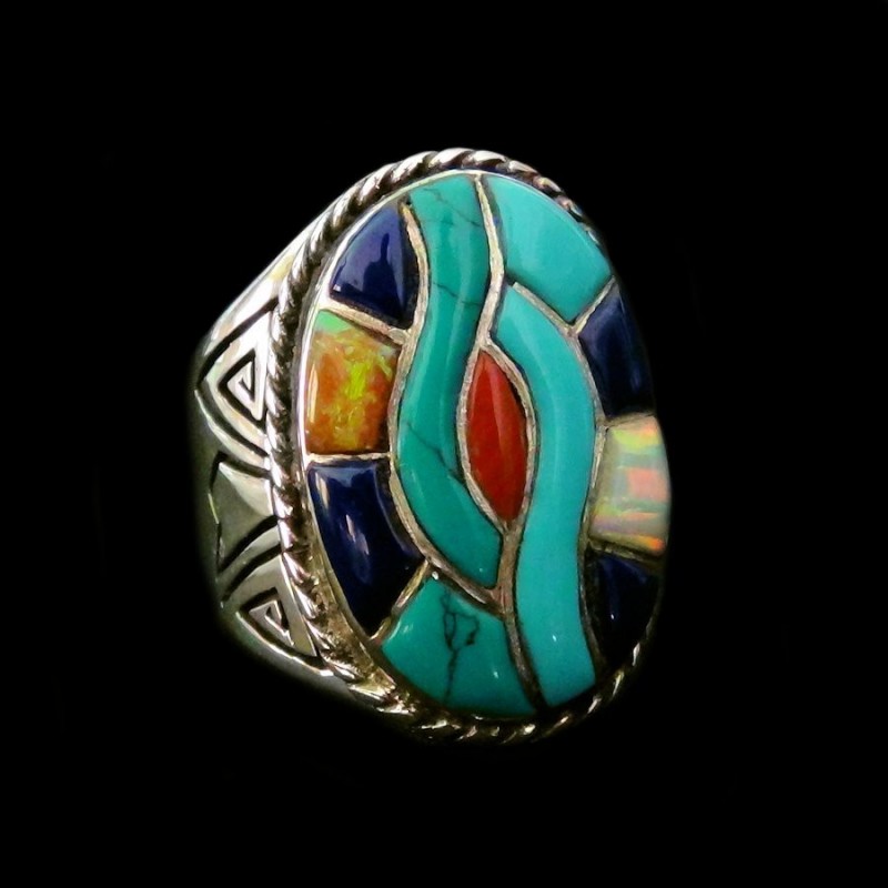 OVALER NAVAJO RING