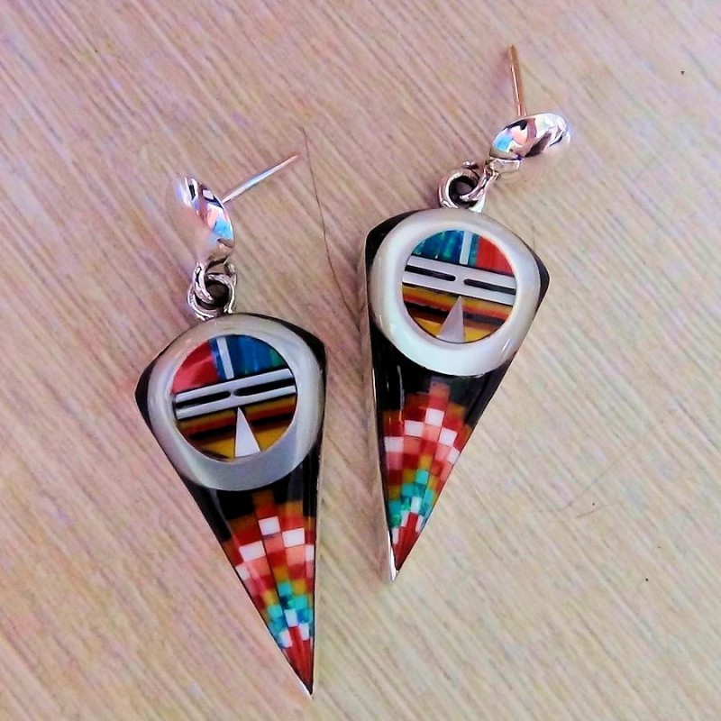 BOUCLES D'OREILLES POINTE DE FLECHE