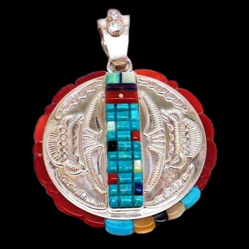 PENDENTIF ARGENT ZUNI