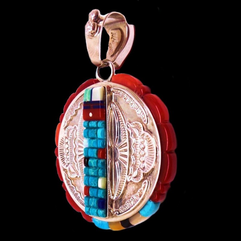 PENDENTIF ARGENT ZUNI