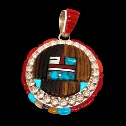 PENDENTIF ARGENT ZUNI