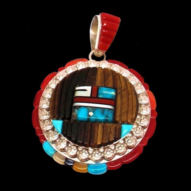 ZUNI STERLING SILVER PENDANT
