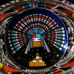 PENDENTIF DIEU SOLEIL ZUNI