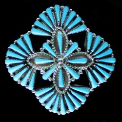 PENDENTIF FLOCON DE NEIGE EN ARGENT