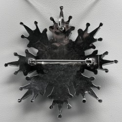 PENDENTIF FLOCON EN ARGENT