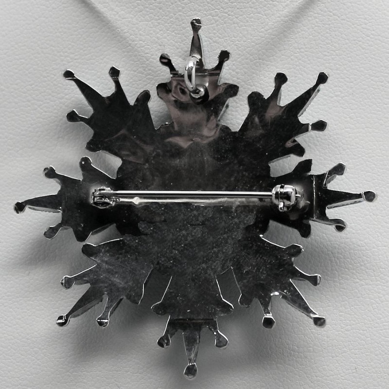 PENDENTIF FLOCON EN ARGENT