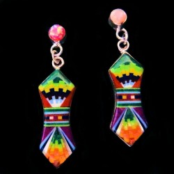 ZUNI SILVER EARRINGS