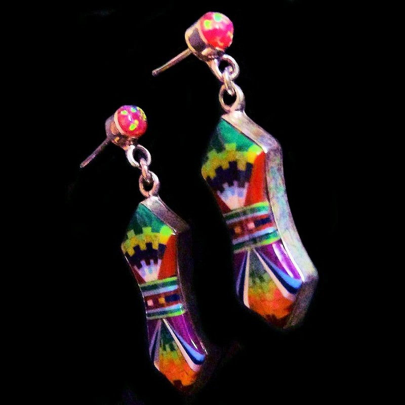 ZUNI SILVER EARRINGS