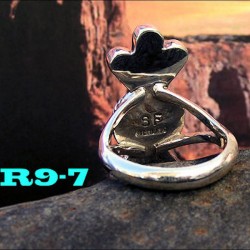 Bague Dieu Soleil Zuni en Argent 925 pour Femme Bijou Amerindien