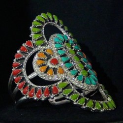 ZUNI MULTICOLOR TEARDROPS BRACELET